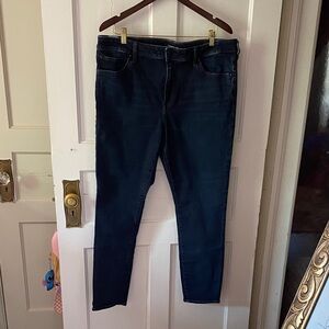 Express Men's Skinny Jeans - Dark Blue 36x30